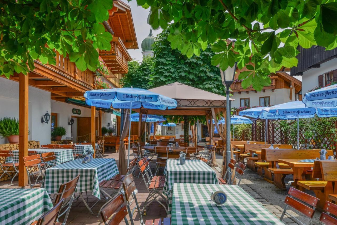 Metzgerei Gasthof Oberhauser - Hotel Zur Post Egling Exteriér fotografie